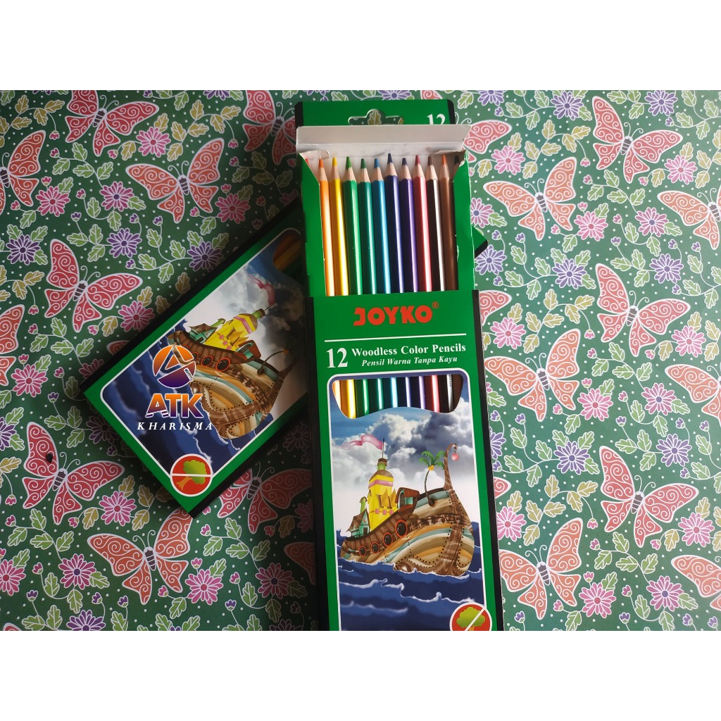 

Pensil Warna Joyko CP-103 - 12 Warna