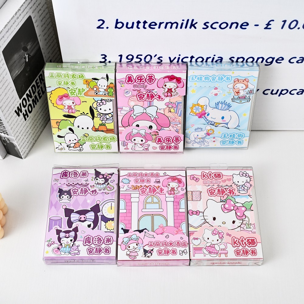 Busy Book/ Buku Sticker /Diy Sticker Book Edukasi Anak Menempel Banyak Motif