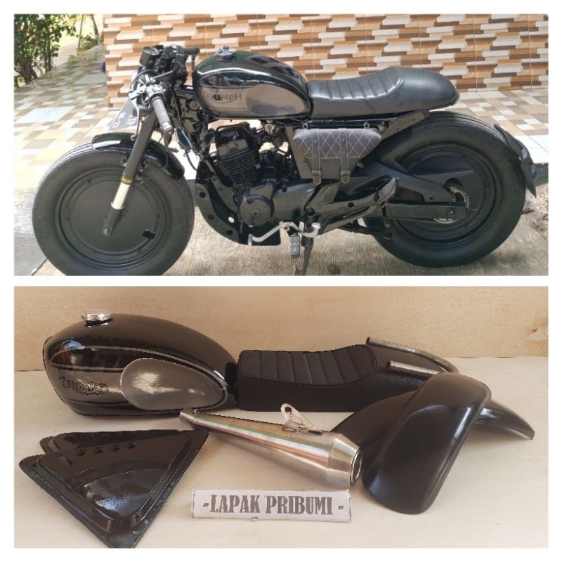 Paket Japstyle Motor Custom Triumph bratcafe