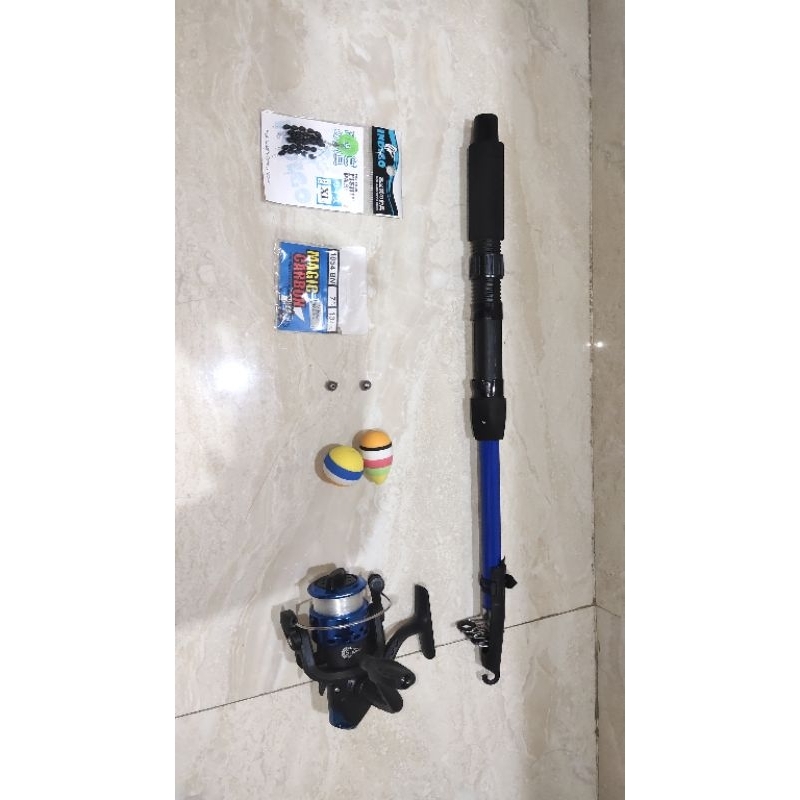 SET PANCINGAN || 1 SET PANCINGAN SIAP PAKAI || 1 SET JORAN PANCING SIAP PAKAI || JORAN PANJANG 1.50 