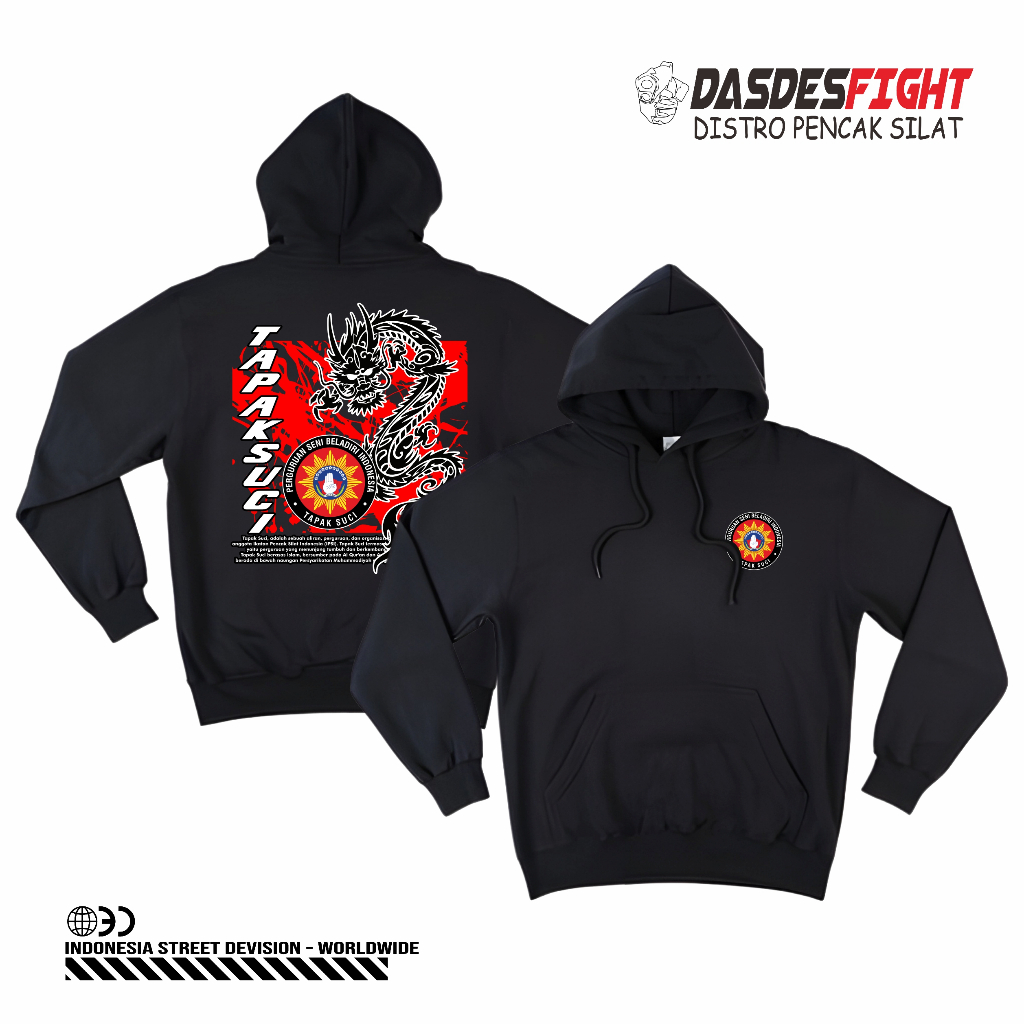 JAKET HOODIE TAPAK SUCI HOODIE TS HOODIE SILAT TAPAK SUCI HOODIE FLEECE POLOS DISTRO TERBARU