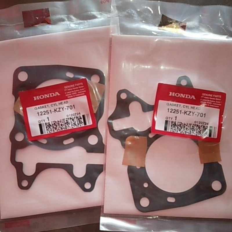 12251KZY701 Gasket cylinder head KZY Paking head Honda Vario 150 Ori AHM