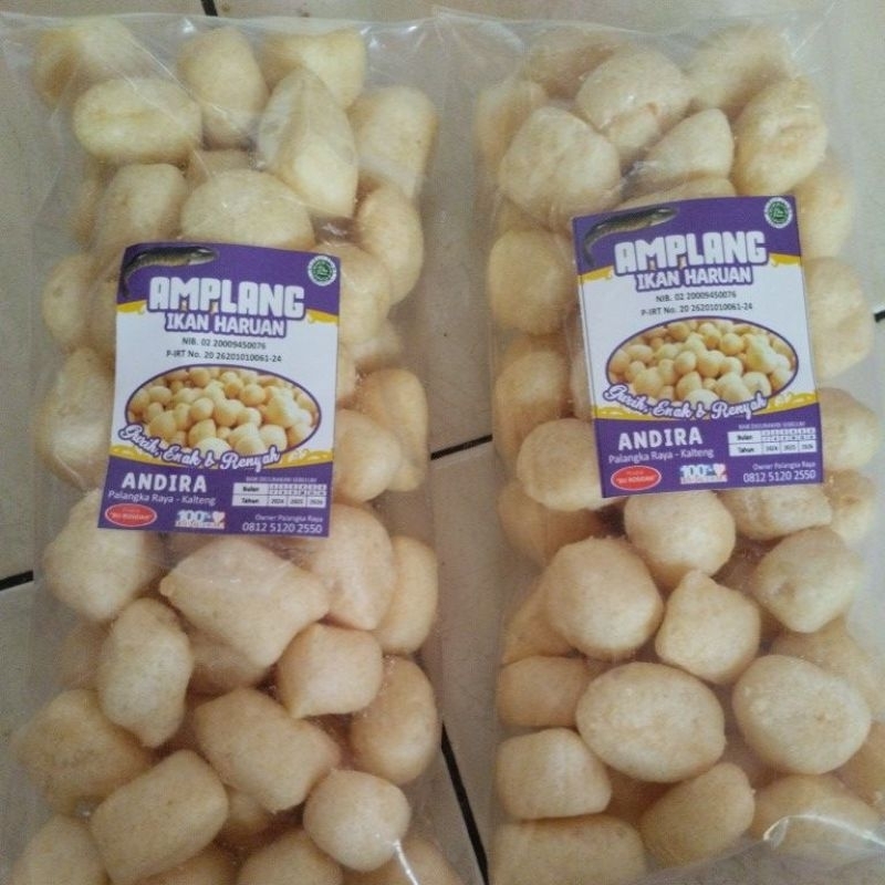 

amplang ikan haruan/gabus