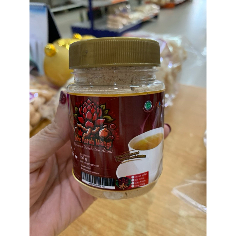 

jahe merah bubuk siap seduh
