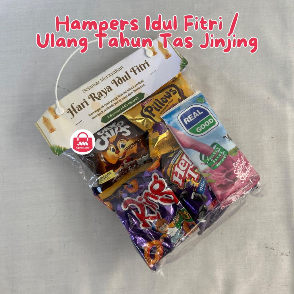 

Hampers Snack Ulang Tahun Plastik - Bingkisan Ulang Tahun Anak-anak - Hampers Mini Snack Murah (Bisa Request Ulang Tahun / Hari Raya Idul Fitri)