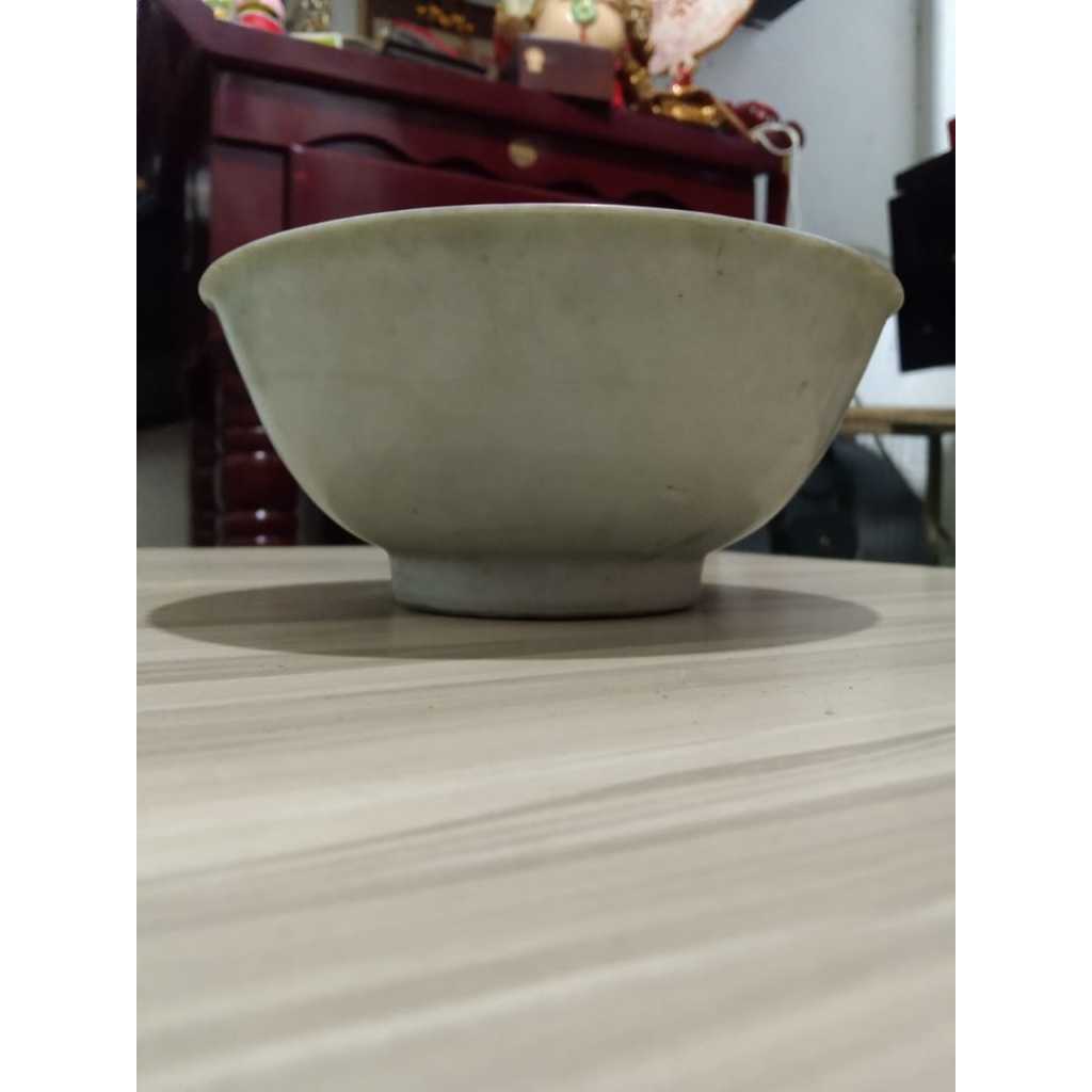 Mangkuk Keramik Temuan Laut Kuno Jadul Antik