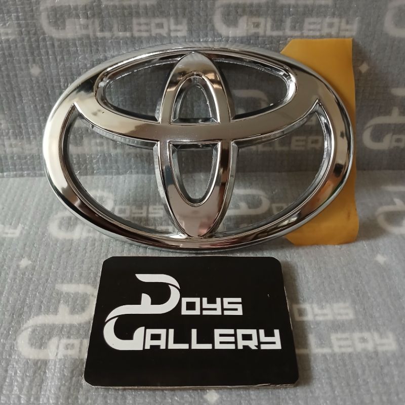 Logo emblem toyota 13cm kap mesin agya, rush 2018, avanza belakang