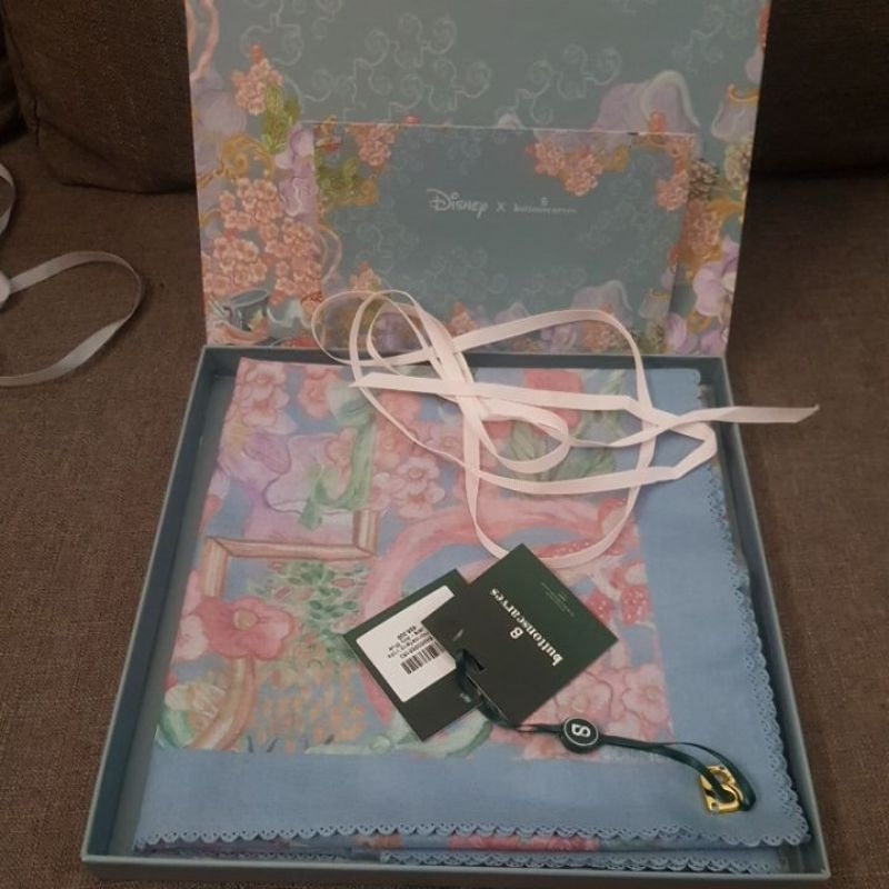 new buttonscarves disney wonderland airy blue