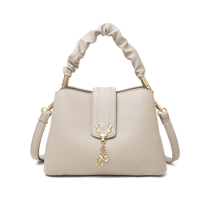 Enji Sassi Handbag  Latte