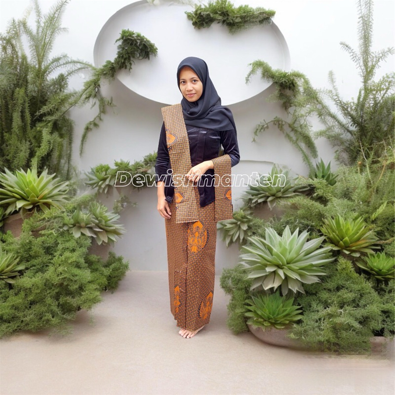 Selendang sepaket Rok jarik/Selendang Batik