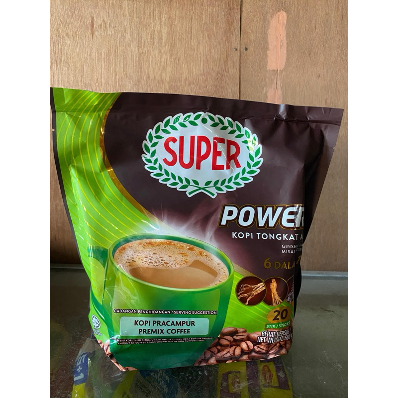 

Kopi Super Power Tongkat Ali Malaysia isi 20 stick