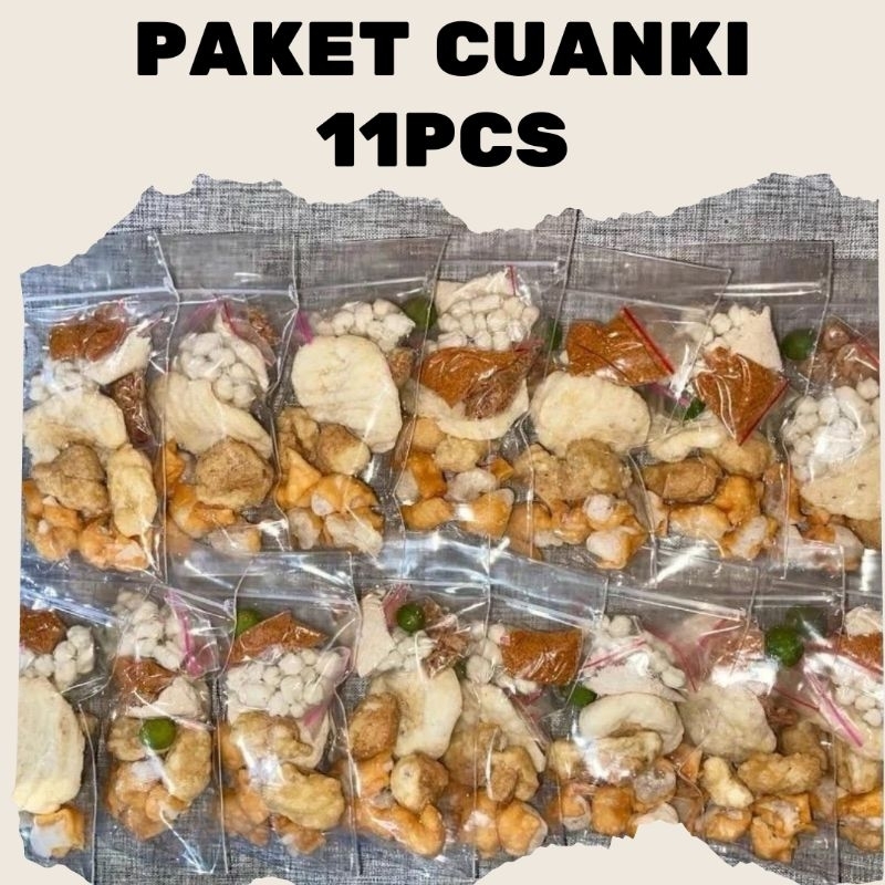 

Paket cuanki isi 11 pcs | Cuanki instan |cuanki| Paket cuanki Termurah