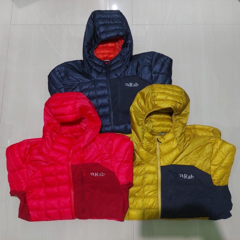 Jaket Outdoor Hiking Bulang Hangat Summer Rab Original