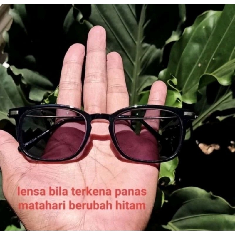 Kacamata Fhotocromic Normal/Minus/Plus Lensa Berubah Warna Kacamata Pria & wanita