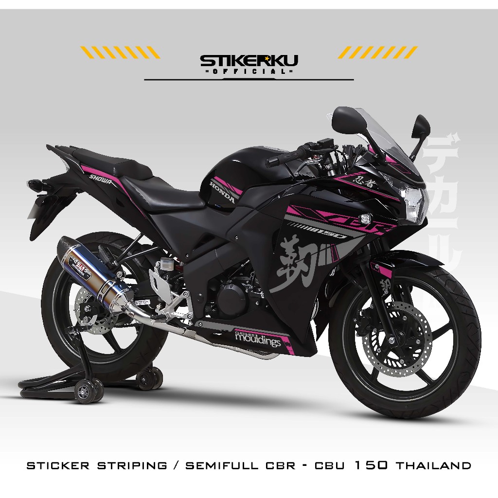 STRIPPING CBR CBU 150 THAILAND / MOTIF 6 / MODIF CB150R CBU / VARIASI CBR150 / SVMPROJECT