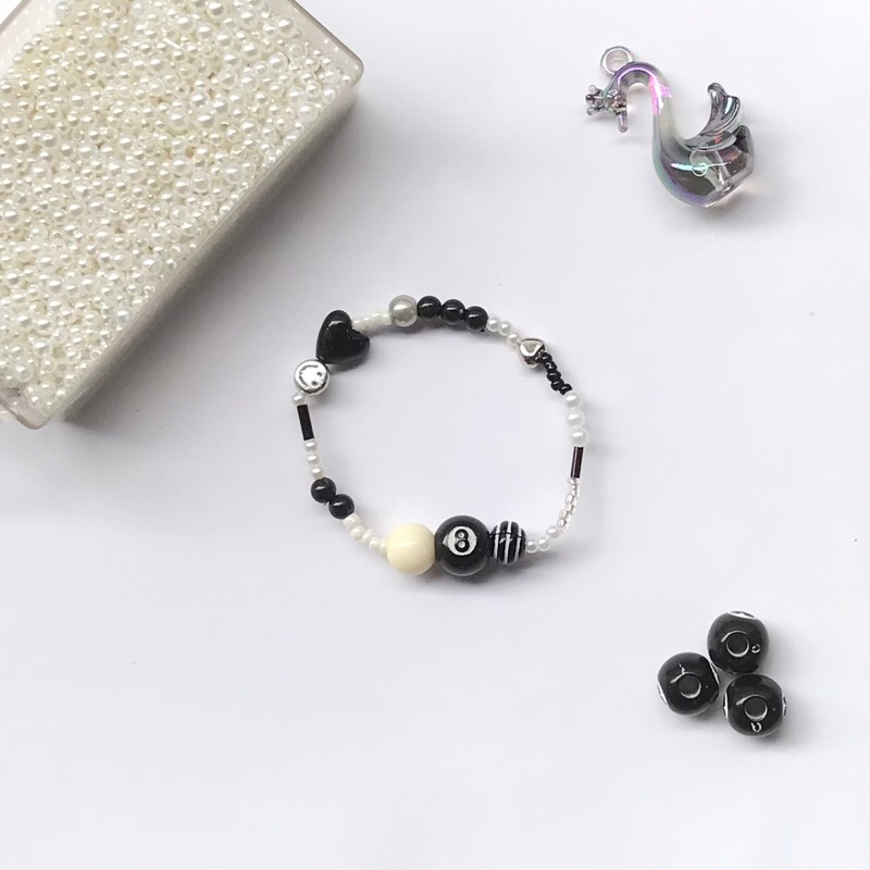 gelang manik manik / beads bracelet / gelang mote billiard