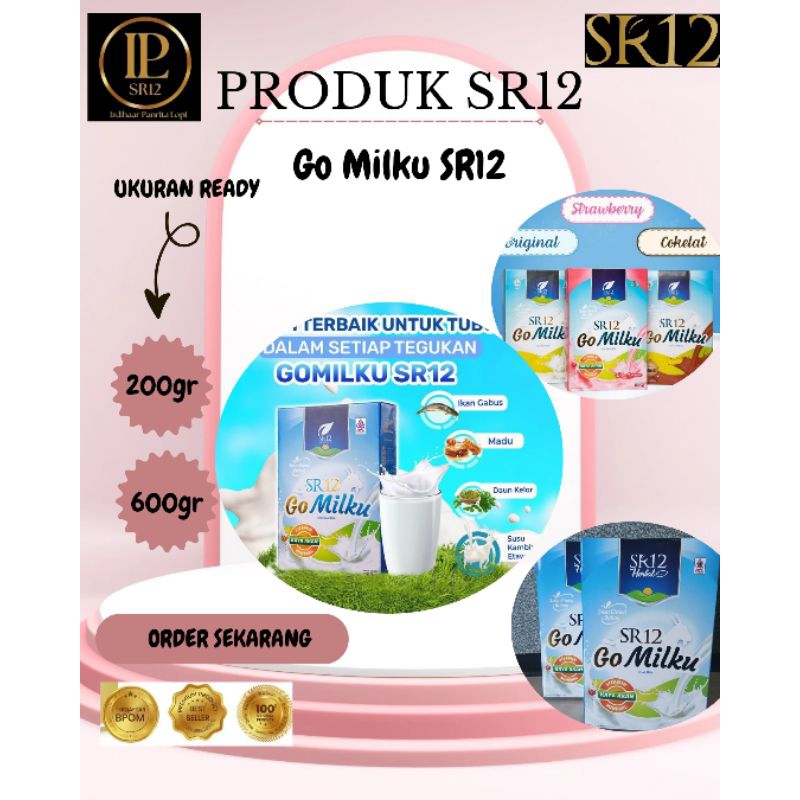 

SR12 BULUKUMBA SUSU KAMBING GO MILKU 200GR/600GR