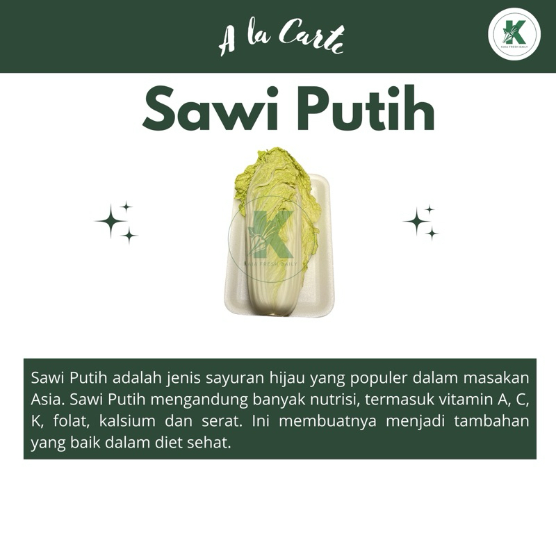 

SAWI PUTIH 1KG