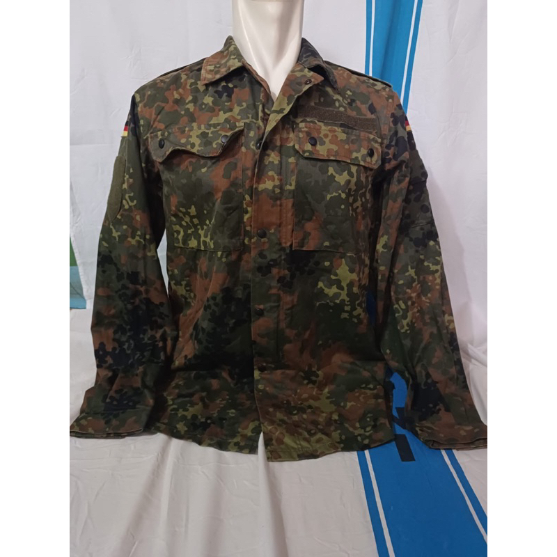 Kemeja BDU PDL loreng Flecktarn Jerman Army (12)