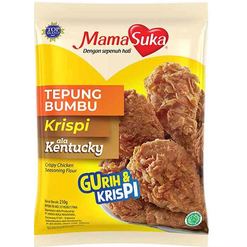 

MAMASUKA Tepung Bumbu Krispi Kentucky 210gr