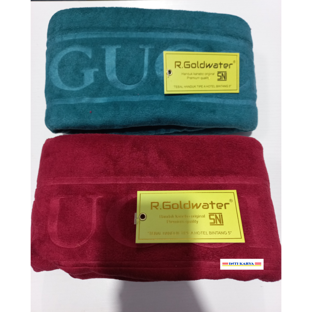 Goldwater Handuk Mandi Dewasa Jumbo Menyerap Air Halus Lembut