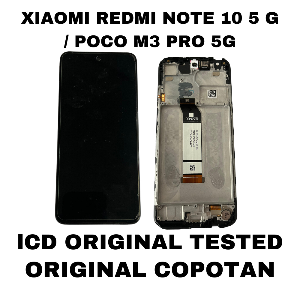 LCD ORIGINAL TESTED XIAOMI REDMI NOTE 10 5G / POCO M3 PRO 5G ORIGINAL COPOTAN
