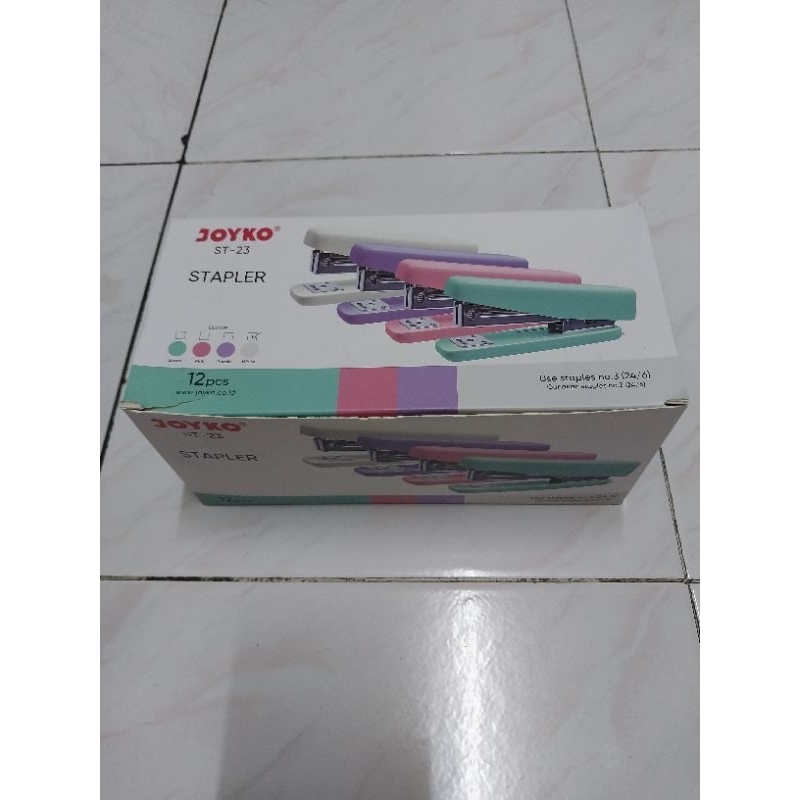 

STAPLER ST- 23 JOYKO menggunakan isi no.3 ( 24/6 )