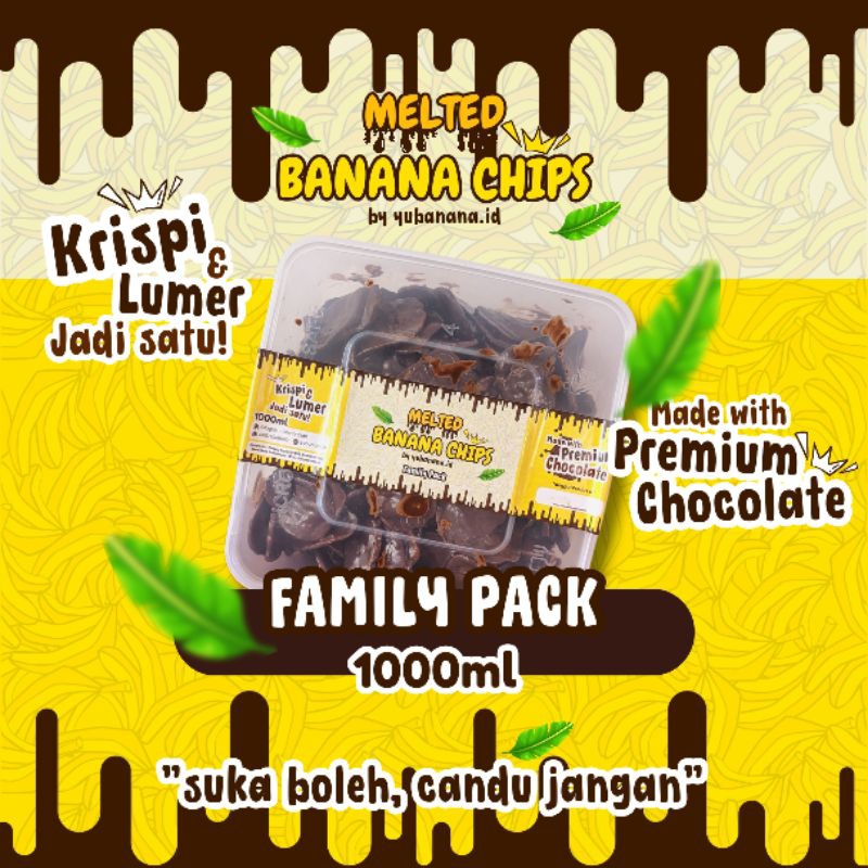

KERIPIK PISANG COKLAT LUMER 1000ml FULL COKLAT PREMIUM
