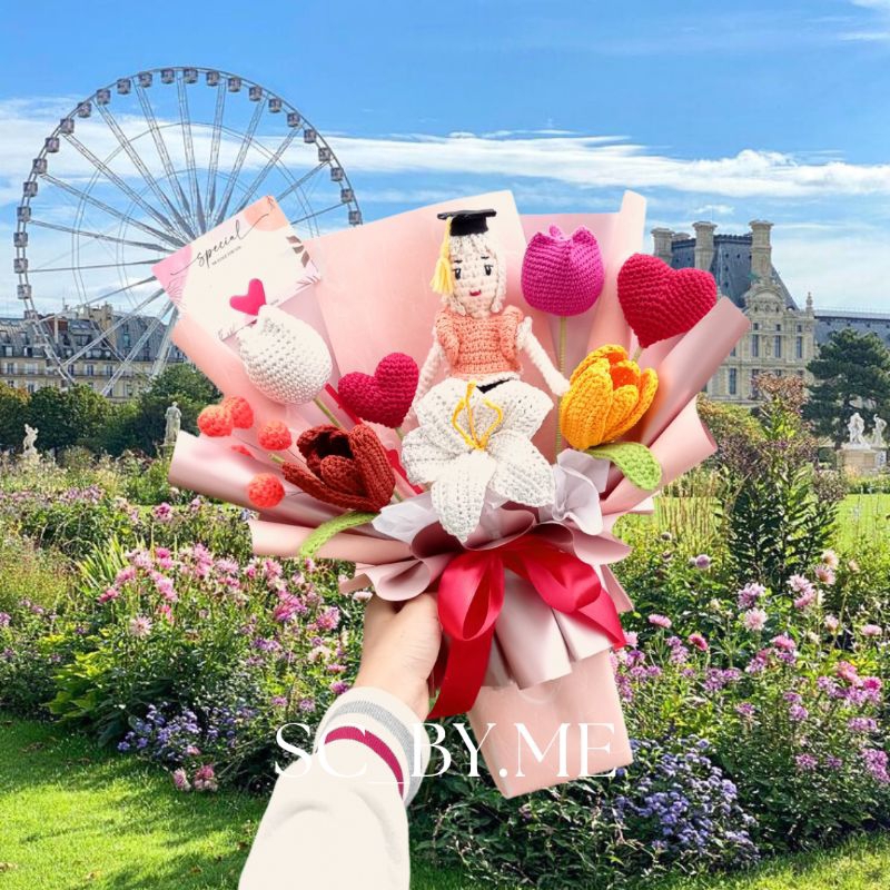 Buket wisuda~Buket murah lengkap dengan greeting card