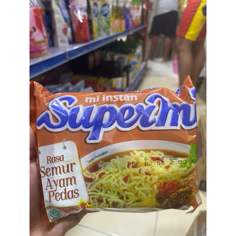 

Supermie semur ayam pedas 70gr