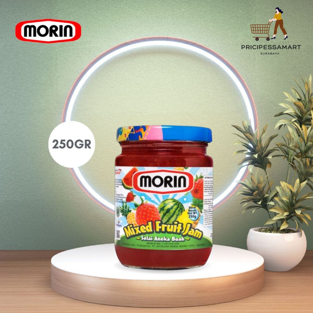 

MORIN MIXED FRUIT JAM 250GR