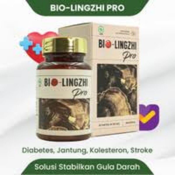 BIO-LINGZHI PRO 100℅ ORIGINAL BPOM HALAL