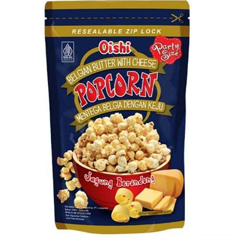 

OISHI Snack Popcorn Mentega Belgia 100gr