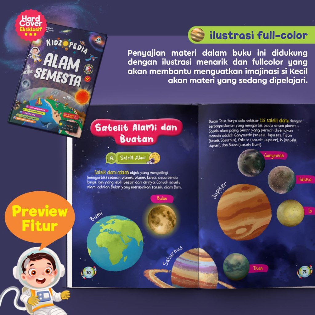 

NYBEBY26 ZIYAD BOOKS - BUKU KIDZEDIA ALAM SEMESTA HEWAN DAN TUMBUHAN TUBUH MANUSIA ALAM SEMESTA