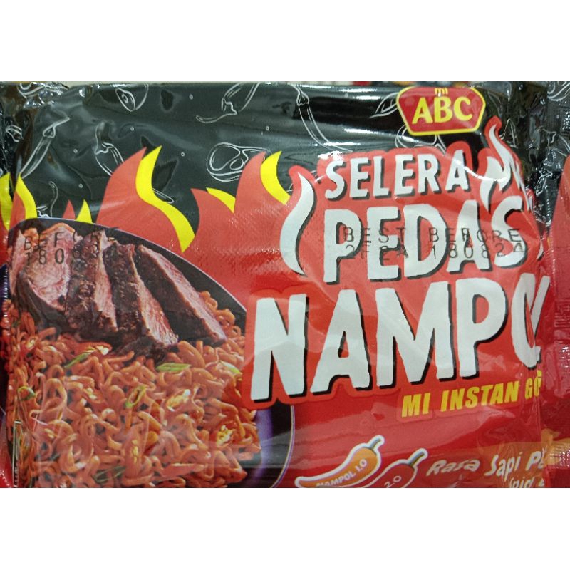 

Mie ABC Selera Pedas Nampol