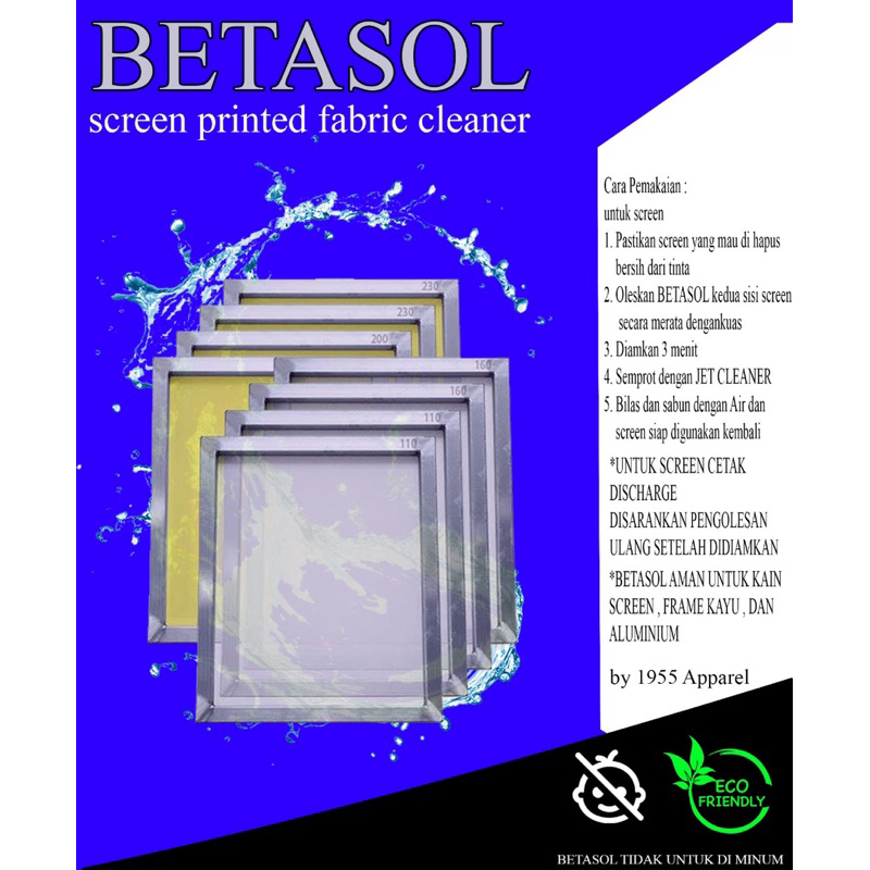 Obat Penghapus Afdruk sablon