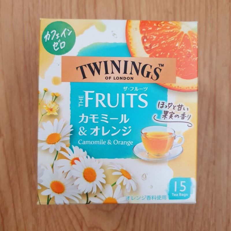 

Twinings The Fruit Camomile & Orange (1 box isi 15) - Twinings Japan - Teh Non Kafein - Teh Rasa Buah