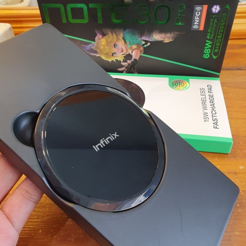[PROMO] Charger Wireless | Magsafe Copotan HP infinix Note 30 Pro Original 100% Fast Charging 15watt