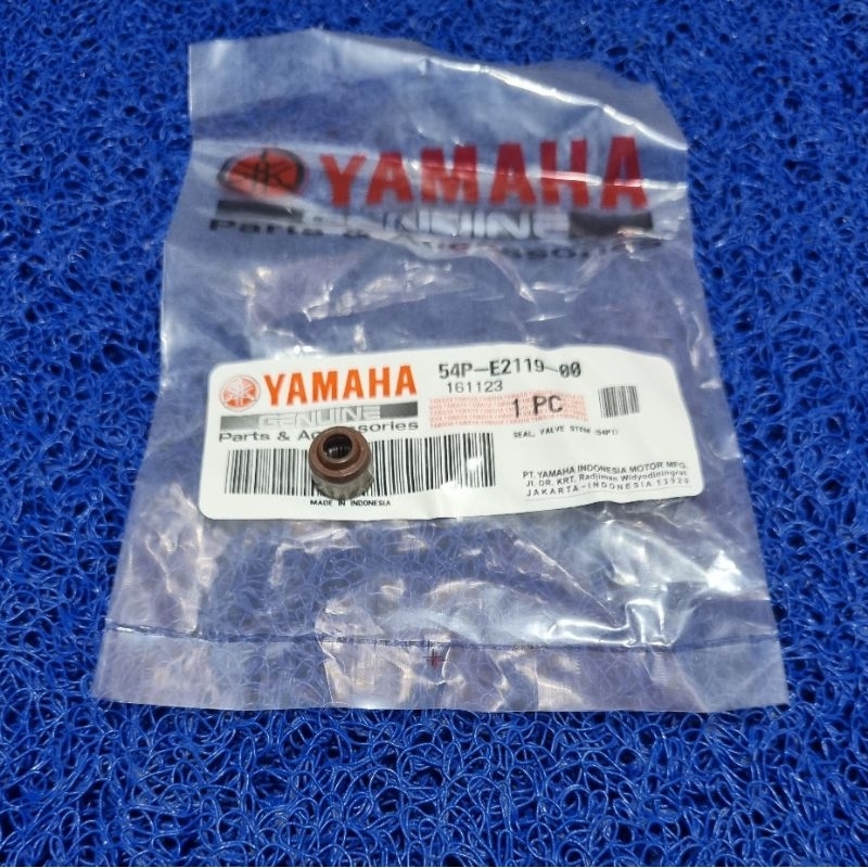 SIL SEAL KLEP VALVE STEM NMAX N MAX AEROX 155 LEXI FREEGO FREE GO ORIGINAL YGP 54P-E2119-00 SIL KLEP