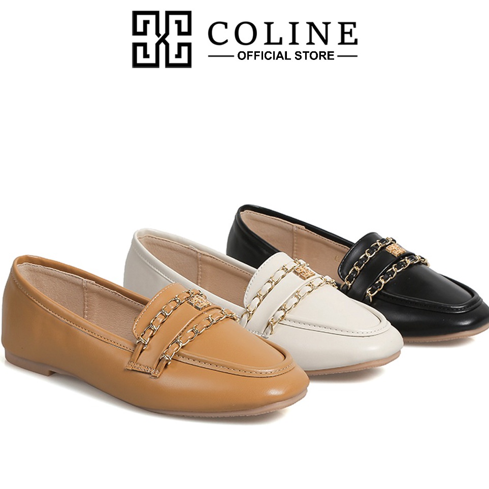 KODE A86H COLINE CLN3562 Flatshoes Kerja Wanita  Sepatu Flat Wanita Slip on C1235
