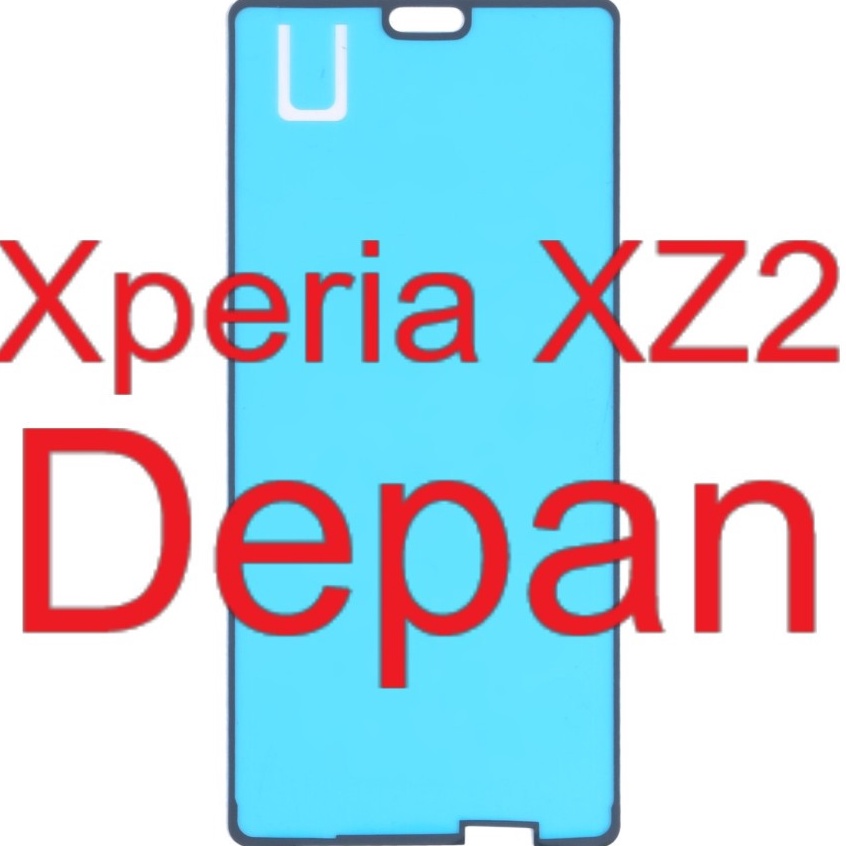 JS Original Adhesive LCD  Adhesive Depan  Lem Perekat  Sony Xperia XZ2  H8216  H8266  H8296  H8276  