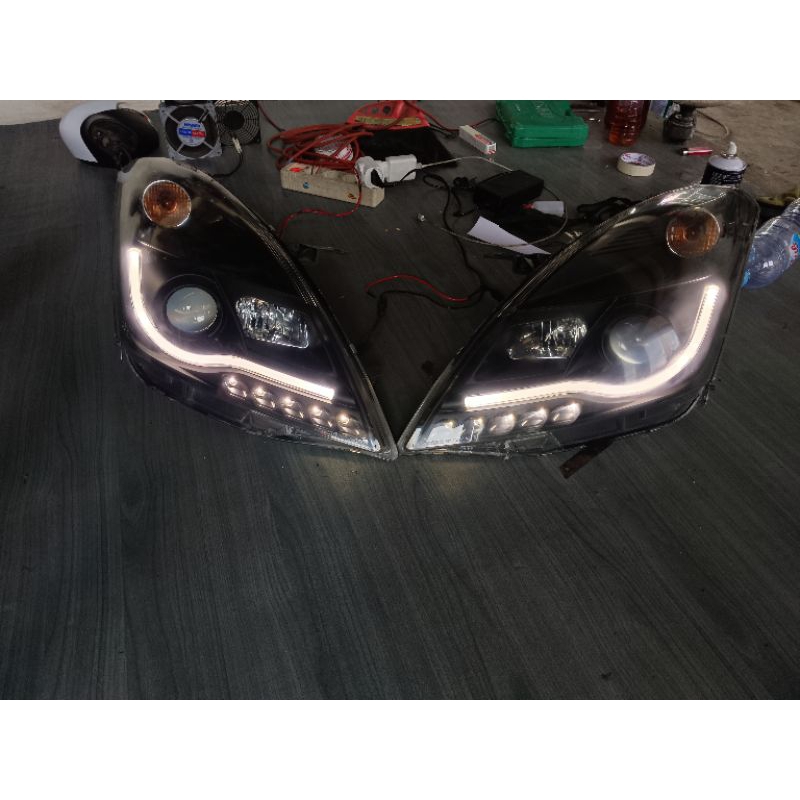 headlamp Suzuki Swift led custom smoke 2012 2013 2014 2015 2018