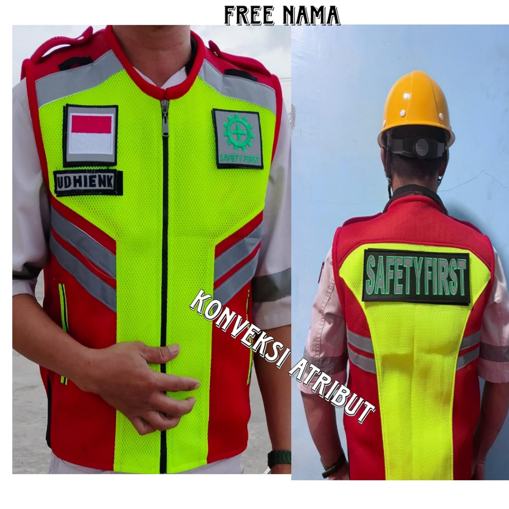 rompi safety proyek tambang