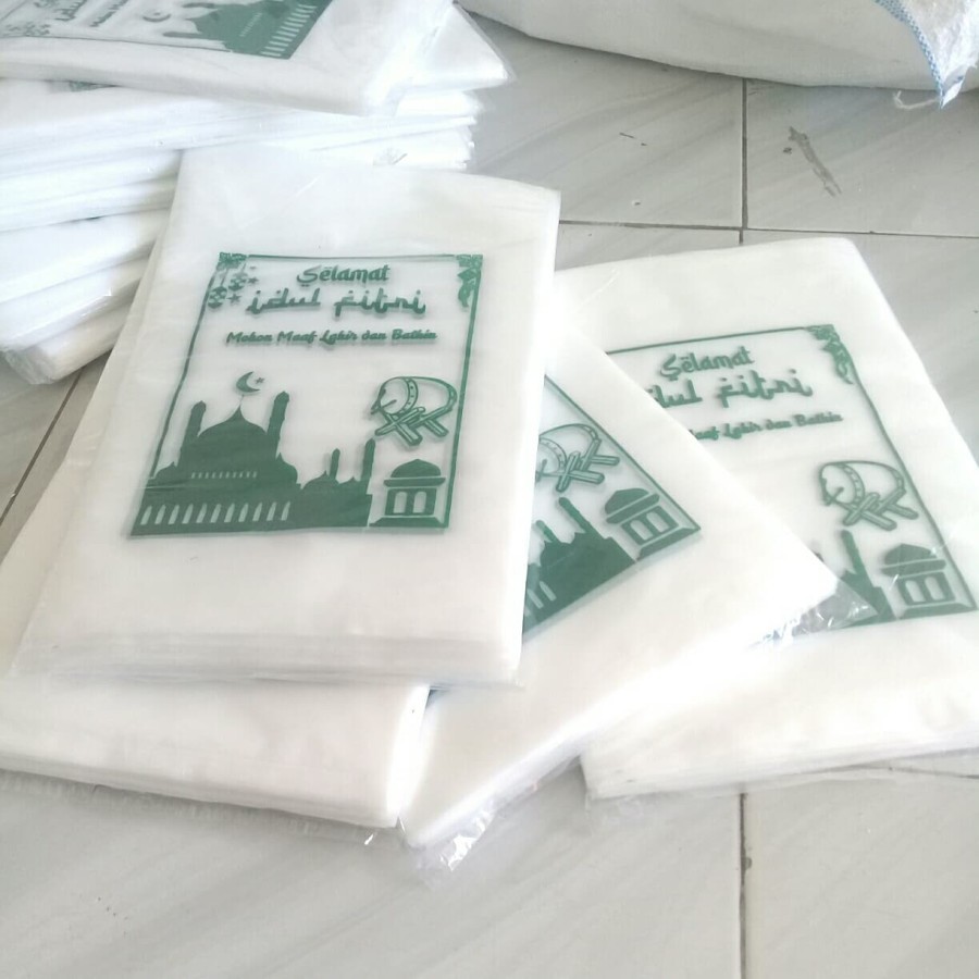 Plastik Zakat Fitrah Isi 10 Biji / Plastik Zakat Isi 3KG / Plastik Beras Zakat