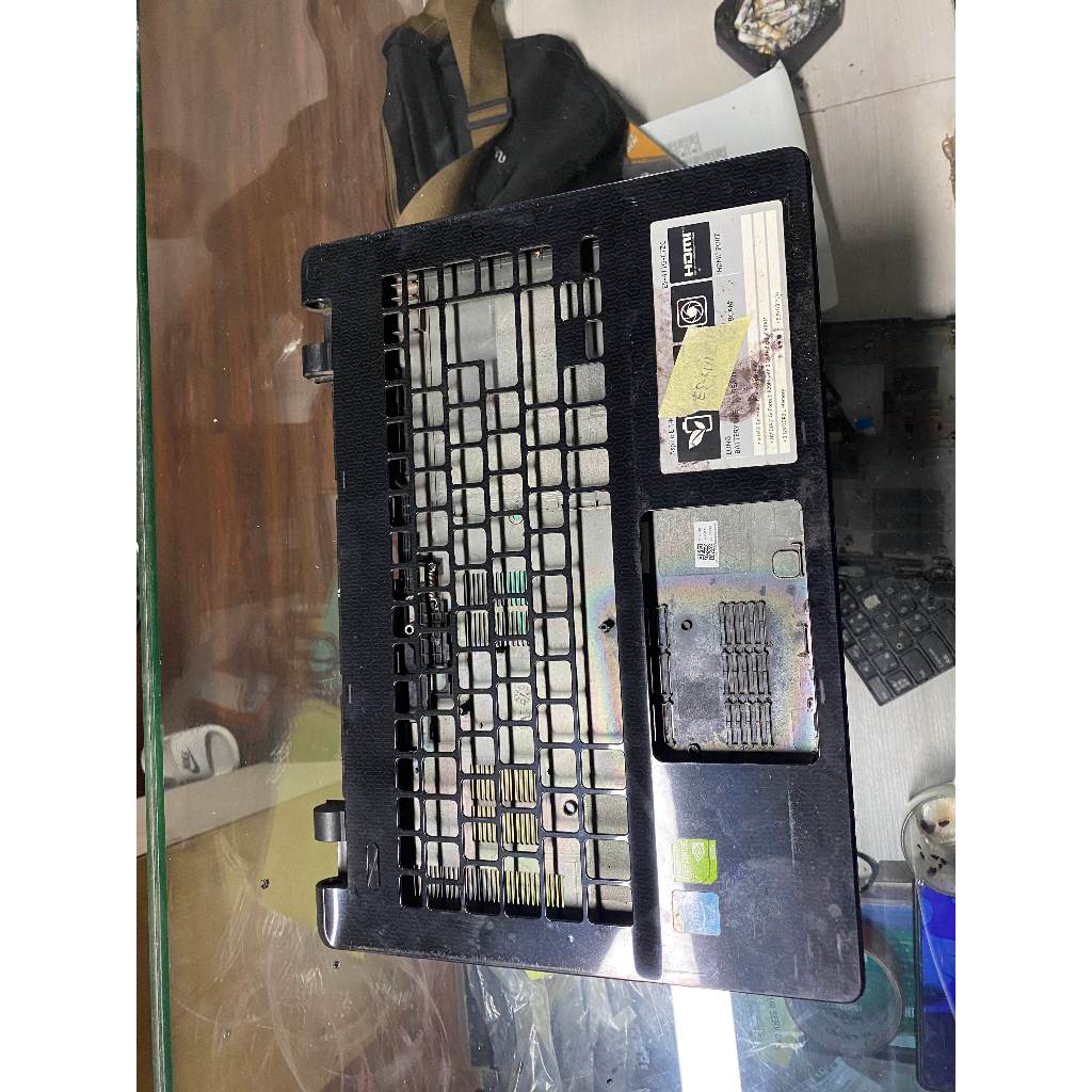 Kesing Case Frame Keyboard Palmrest Laptop Acer Aspire E5-411 E5-471 E5-471G