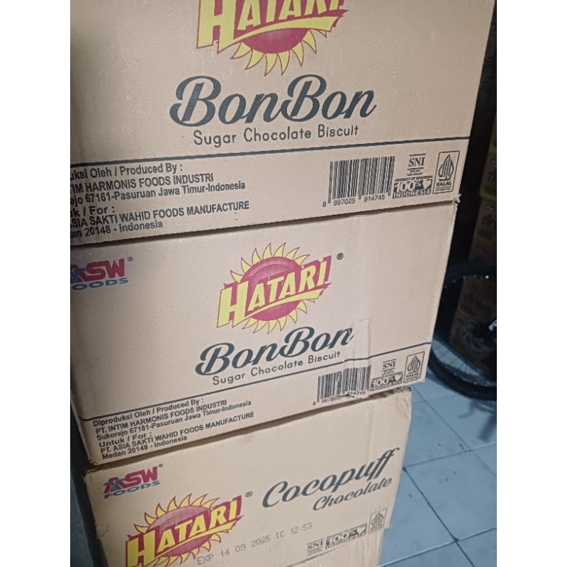 

Hatari cream, bon bon, preto, twins kartonan isi 21 pcs