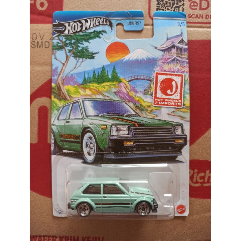Hot Wheels 81 TOYOTA STARLET KP61