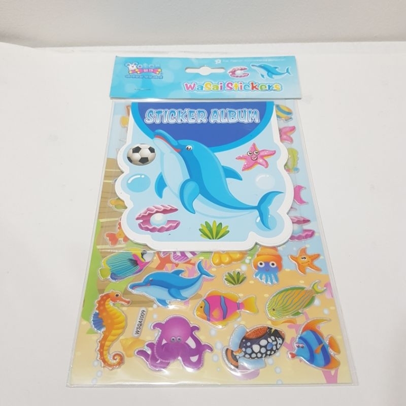 

Sticker Anak Timbul + Album Sticker Ikan WSQAI 009
