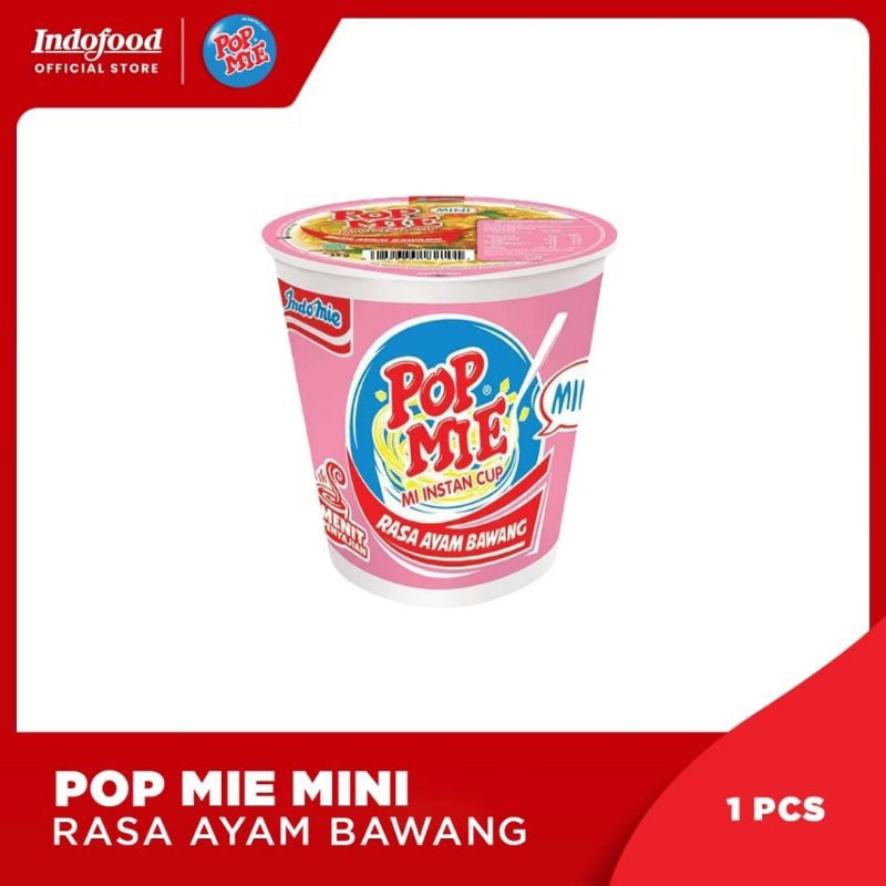 

Pop Mie mini rasa ayam bawang// Toko Riches