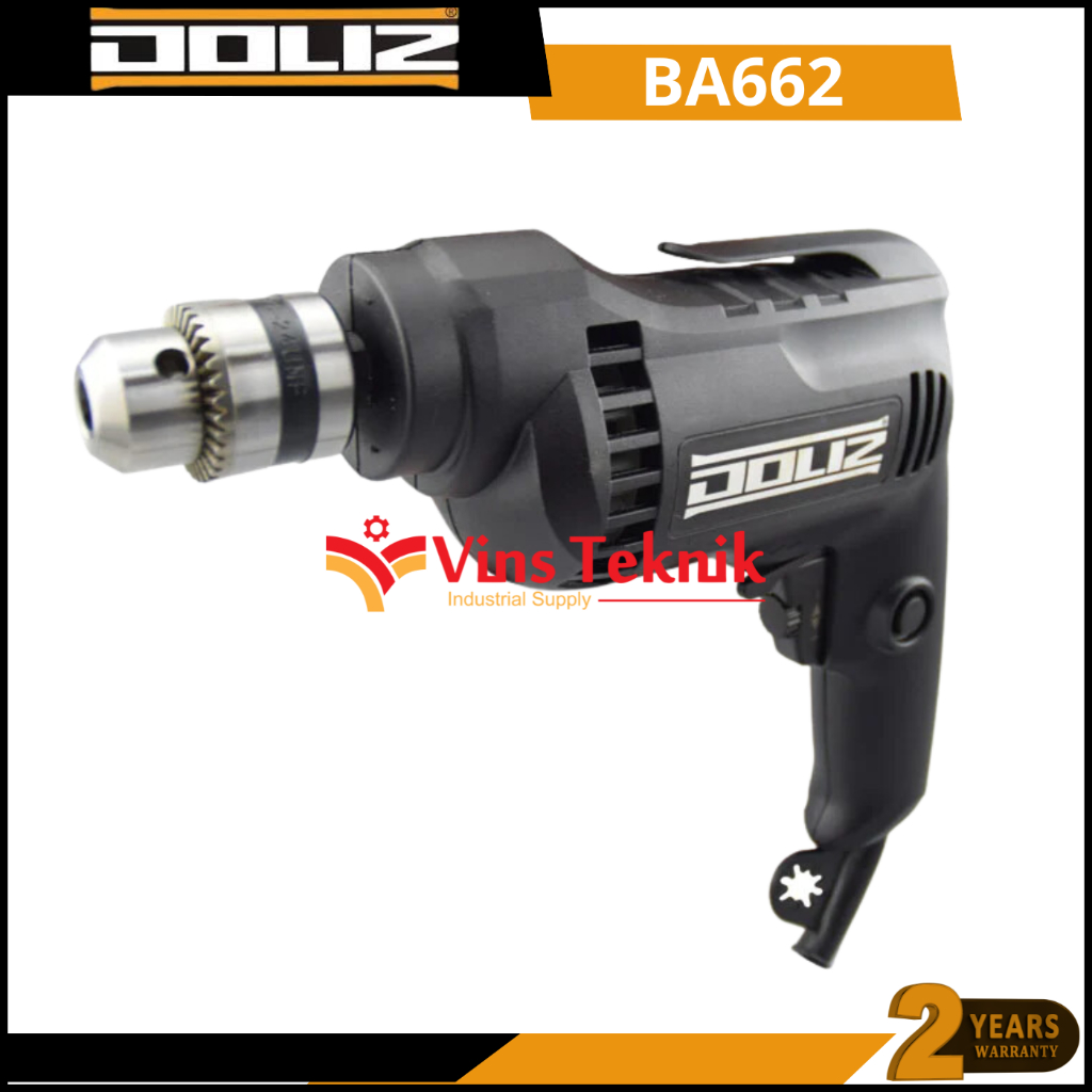 Mesin bor 10mm drill driver BA 662 DOLIZ BA662